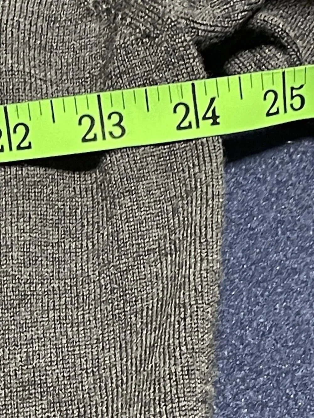 Nordstrom Men's Xl Extra Fine Merino Wool V-Neck Sweater Gray